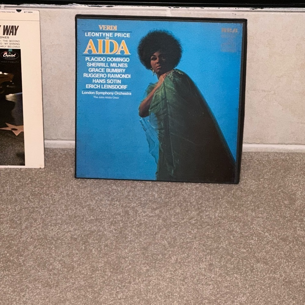 Leontyne Price Vintage Aida Vinyl Record